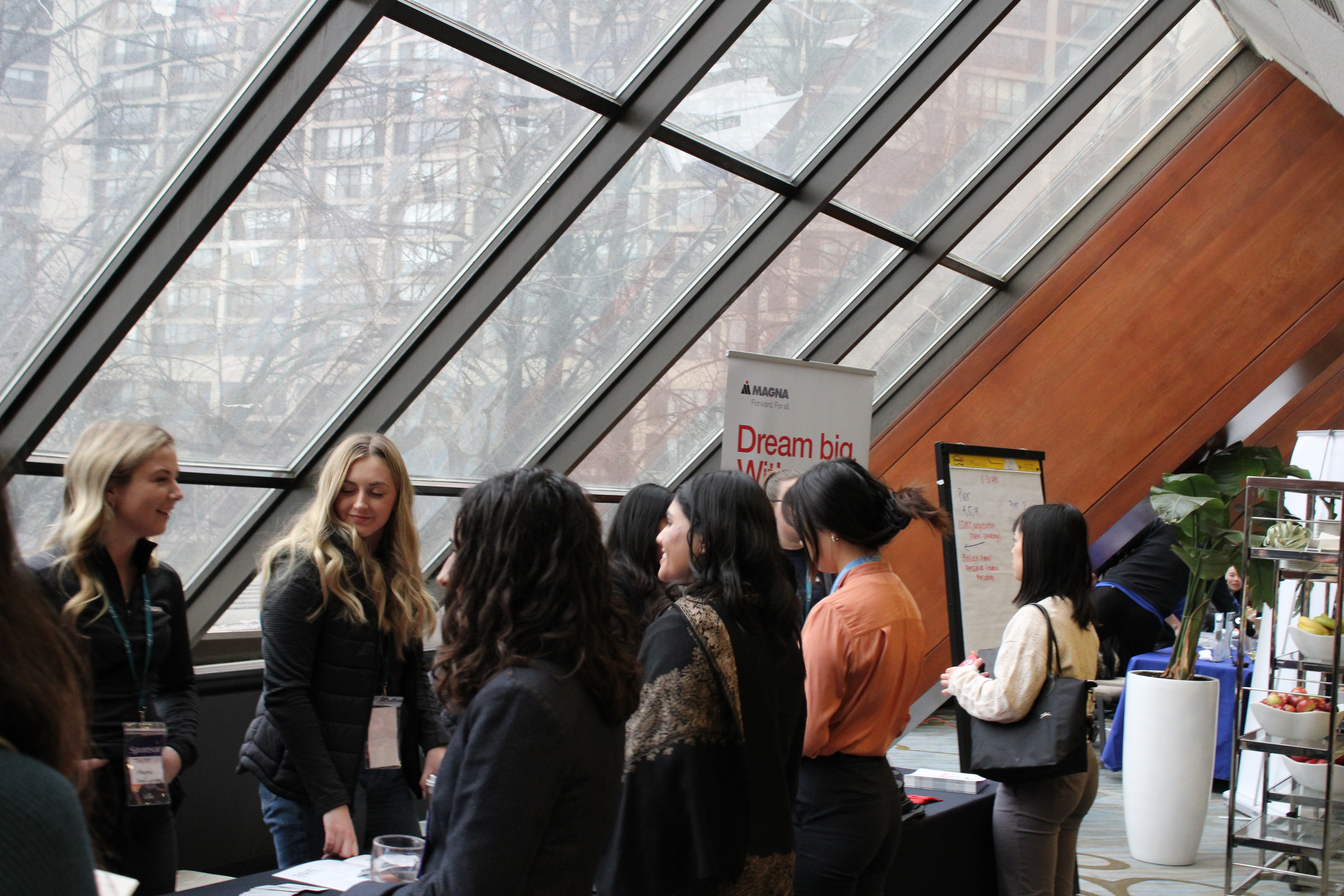 Attendees at WISE National Conference 2024 Career and Grad Fair